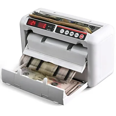 Portable Money Counter With UV MG Detection Folding Bill Cash Counter 800PCS/min • $98