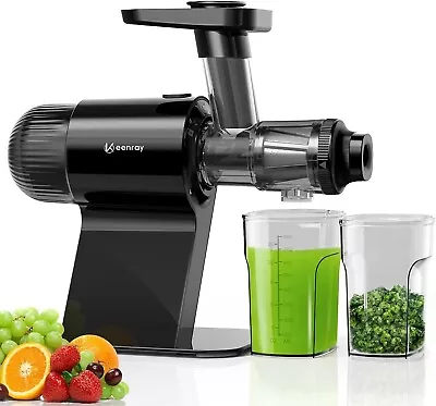 Keenray Cold Press Juicer Masticating Juicer Machines Celery Juicer With Quiet • $166.52