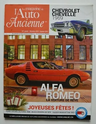 VAQ Magazine December 2015 Chevelle 1969 Alfa Montreal Crown Victoria 1988 Kaise • $8.74