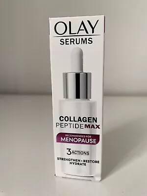 Olay Collagen Peptide MAX Serum Recommended For Menopause - 40ml • £15