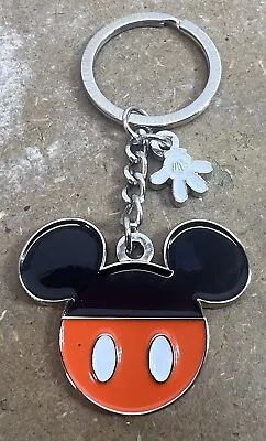 Disney Parks Keychain Mickey Mouse Ears Icon Orange NEW No Tag • $5.99
