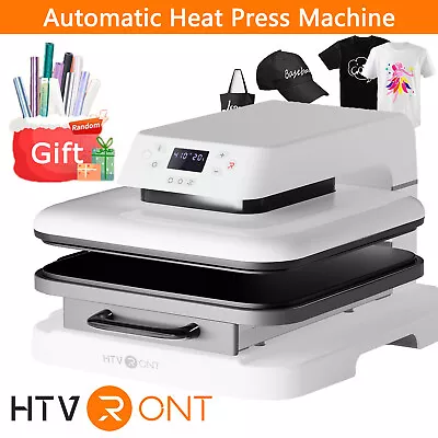 HTVRONT 15 X15'' T-Shirt Auto Heat Press Machine Transfer Sublimation Plate New • $236.79