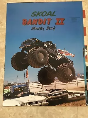 4 Monster Truck Poster Pack Skoal BanditAM/PM Rocket & Boss Copenhagen Crusher • $19.95