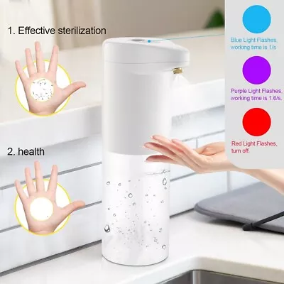 £13.50 • Buy 500ML Automatic Hand Sanitizer Dispenser, Alcohol Gel Touchless Hand Sprayer
