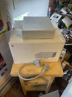 Apple 20SC External SCSI Hard Drive Hard Disk M2604  W Box Cable • $200