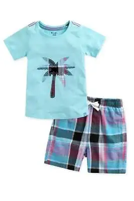 $15 • Buy Palm Tree Short & Shirt Set - VAENAIT BABY