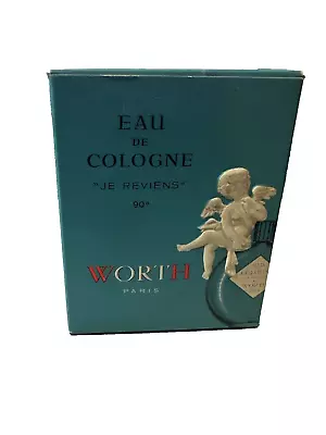 Vintage Je Reviens WORTH Eau De Cologne 2 FL Oz New In Box • $54.99