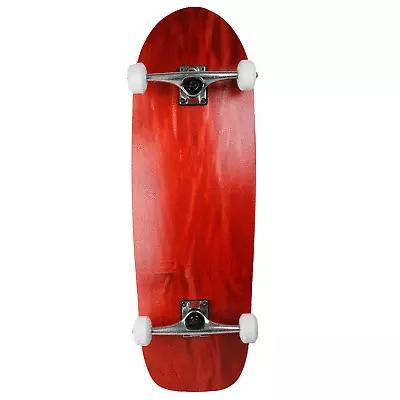 Moose Skateboards Old School 10  X 33  Stained Red Blank Skateboard Complete • $76.95