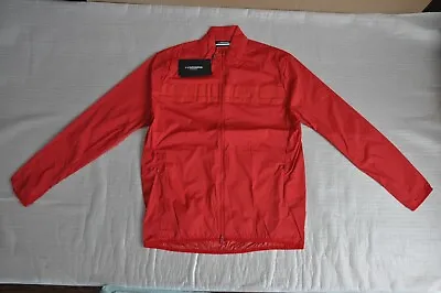 NWT J LINDEBERG Lee Light Golf Jacket SIze L Color Red        X68 • $59.99