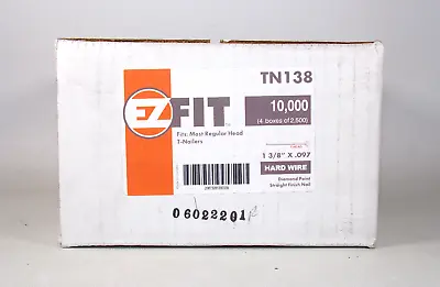 EZ-FIT 1-3/8  X 0.097  Diamond Point Straight Finish T Nails TN138 (10000ct) • $139.95