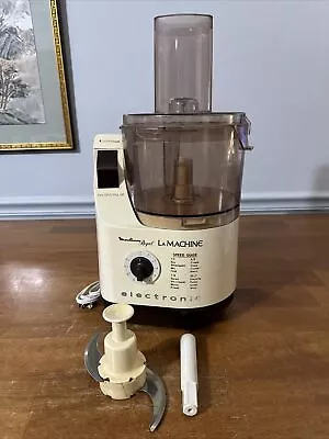 Moulinex Regal La Machine LM5 Food Processor Vari-Speed Load Tested Works • $44.99