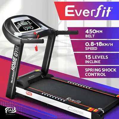 $744.95 • Buy Everfit Treadmill Electric Auto Incline Home Gym Exercise Machine Fitness