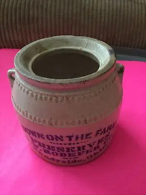 $149.99 • Buy Rare Vintage Lot Shadyside Ohio Down On The Farm  Rodefer Crock Oh Stoneware