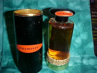 Vintage Max Factor Primitif Parfum Cologne 2 Oz Splash Full W/Tag & COVER BOX • $49.99