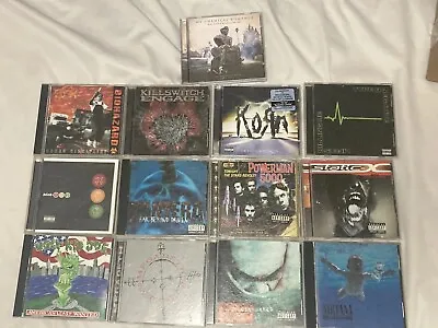 Metal Cd Lot #1- Pantera Korn Type O Negative Static X Nirvana And More • $65