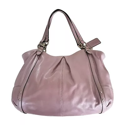 Coach Alexandra Lavender Leather Tote Bag • $160