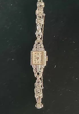 Vintage Hamilton Ladies Diamond Watch • $985