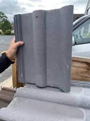 £30 • Buy Used Redland Grey Double Roman Concrete Roof Tiles