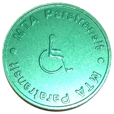 Iowa MTA Paratransit Token • $7.95