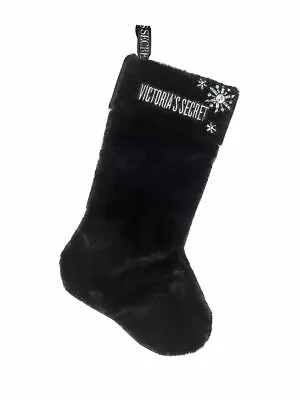 VICTORIA'S SECRET Faux Fur Snowflake Christmas Stocking • $25.64