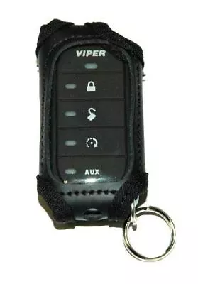 Black Leather Case For 7856V Or 7656V Viper Remote C6 • $12.98