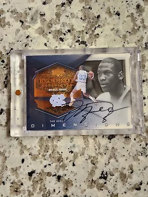 2012-13 UD Exquisite Shadowbox Dimensions Michael Jordan HOF Signed ON CARD AUTO • $2999.99