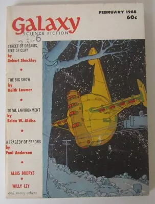 GALAXY February 1968 - Robert Bloch Robert Sheckley R.A. Lafferty • $9.10