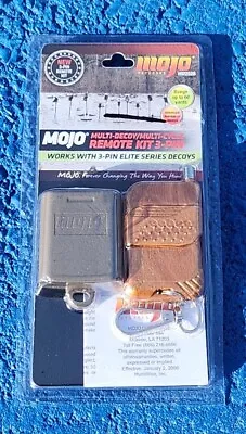 Mojo Remote Control Kit Mojo Elite Series Decoys Multi Decoy/Cycle 3 Pin HW2528 • $35.99