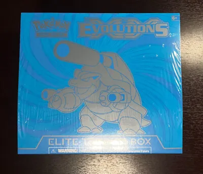 $185 • Buy (402279) Pokemon XY EVOLUTIONS - NON MINT Factory Sealed Elite Trainer Box