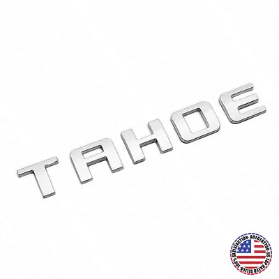 For Chevy Tahoe Front Door Liftgate Nameplates Letter 3D Emblem Z71 OEM Chrome • $12.74