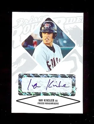 IAN KINSLER Manager ISRAEL 2023 World Classic Certified AUTOGRAPH ROOKIE Card • $7.95