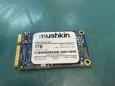 Mushkin 1TB MSATA SSD 6Gb/s Sata 3.0 For Desktop Laptop - NEW • $85.99