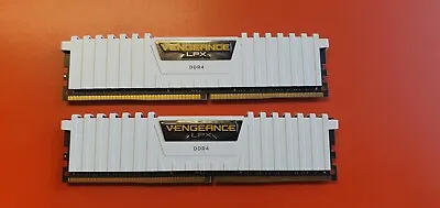 £70 • Buy VENGEANCE® LPX 32GB (2 X 16GB) DDR4 DRAM 2666MHz C16 Memory Kit – White
