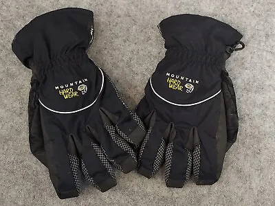 Mountain Hardware Conduit Ski Gloves Polartec Mens Large Black Synthetic Leather • $27.85