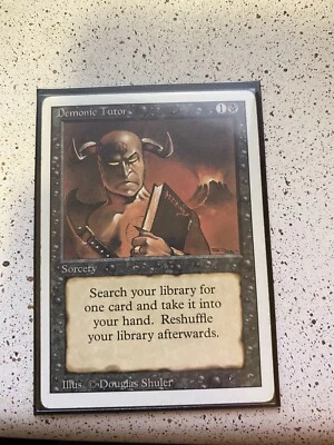 $35 • Buy MTG Demonic Tutor Revised Edition Regular Uncommon LP