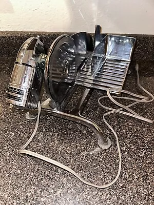 Vtg Rival Electr-O- Matic Electric Home Food Meat Slicer Model 1101E-2 Metal • $45