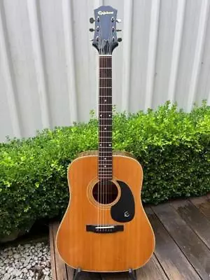 $700 • Buy Epiphone FT-145 Texan Steel String Acoustic Guitar 1970s Made In Japan MIJ