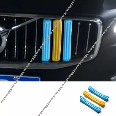 For Volvo S60 2019-22 Front Bumper Center Grille Grill 3-Color Decor Cover Trim • $21.36