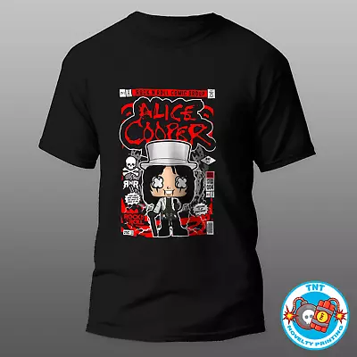 Mens Alice Cooper Inspired T-shirt Funko Style Bnwt Music • $18