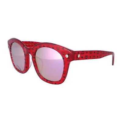 New MCM 634S 608 Red Viseto Sunglasses 52mm & Case • $129.95