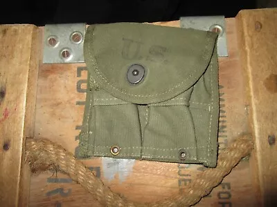 Wwii Ww2 Original M1 Carbine Belt Pouch Us Army  Avery 1945 • $16