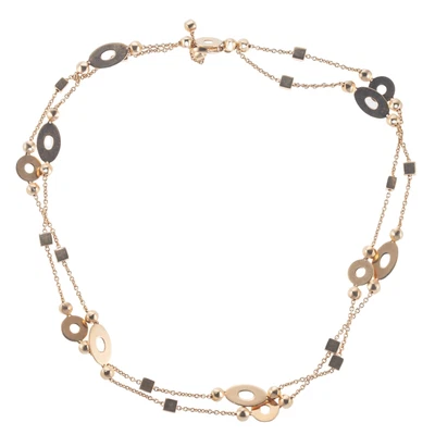 $4700 • Buy Bvlgari Bulgari Gold Long Station Necklace