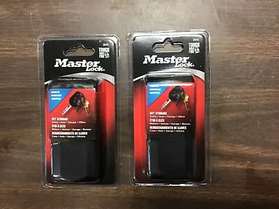 Lot Of 2 Magnetic Key Holder Magnet Locker Hider Hide A Key Master Lock C24 • $12.99