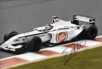 Jacques Villeneuve SIGNED  BAR-Honda 004   2002 Grand Prix Season • £19.99