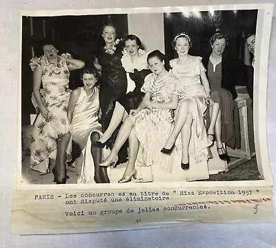 Paris 1937 Miss Exposition French France World's Expo International Fair Photo • $29.99
