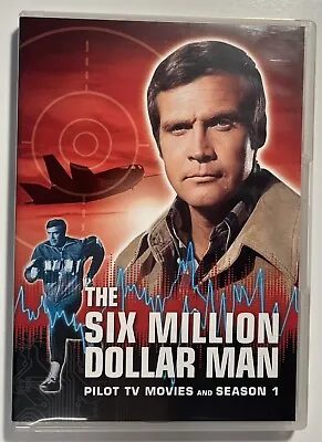 The Six Million Dollar Man: Pilot TV Movies And Season 1 (DVD 1974) • $5.39