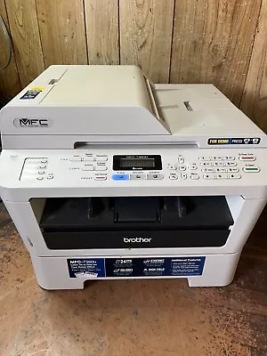 Brother MFC-7360N All-In-One Laser Printer Fax Copier Scanner ~ Tested • $100