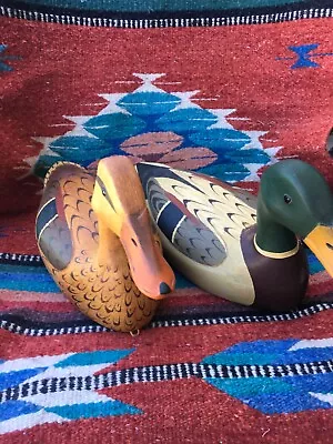 Pair Walker Style Mallard Decoys By Jim Slack • $375