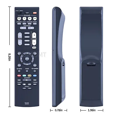 RAV534 ZP45780 Remote Control For Yamaha AV Receiver RXV583 RX-V583 RX-V583BL • $21.56