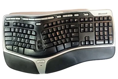 Microsoft Natural Wireless Ergonomic Keyboard 7000 - NO USB DONGLE / UNTESTED • $19.97